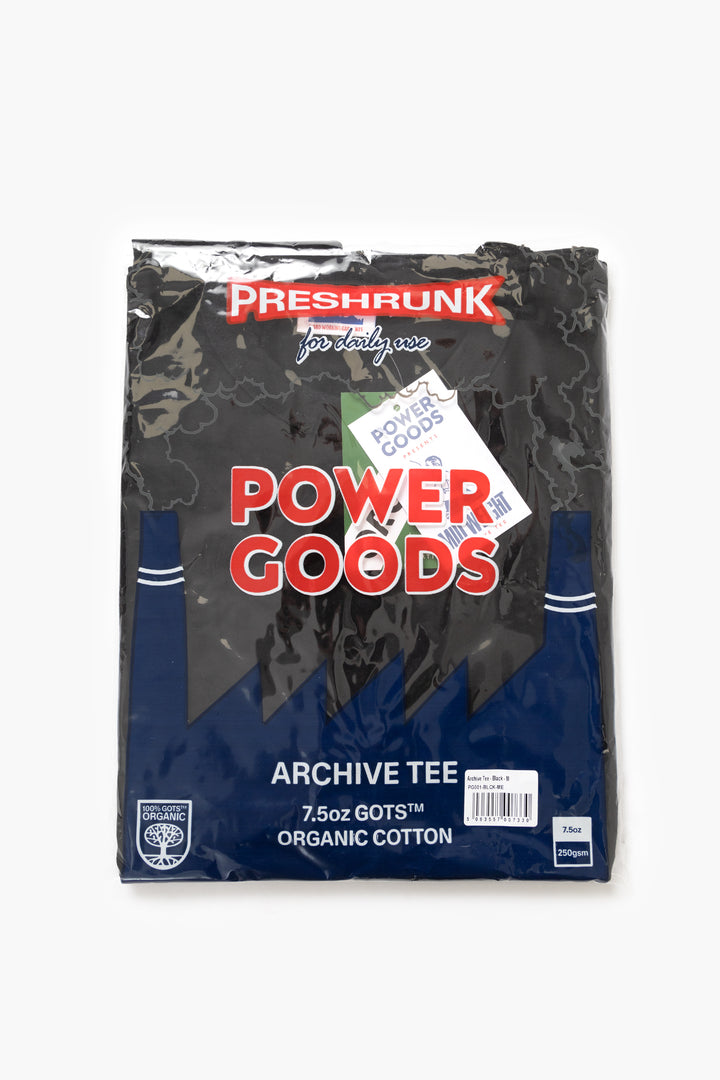 Power Goods - Archive T-Shirt Two Pack - Black