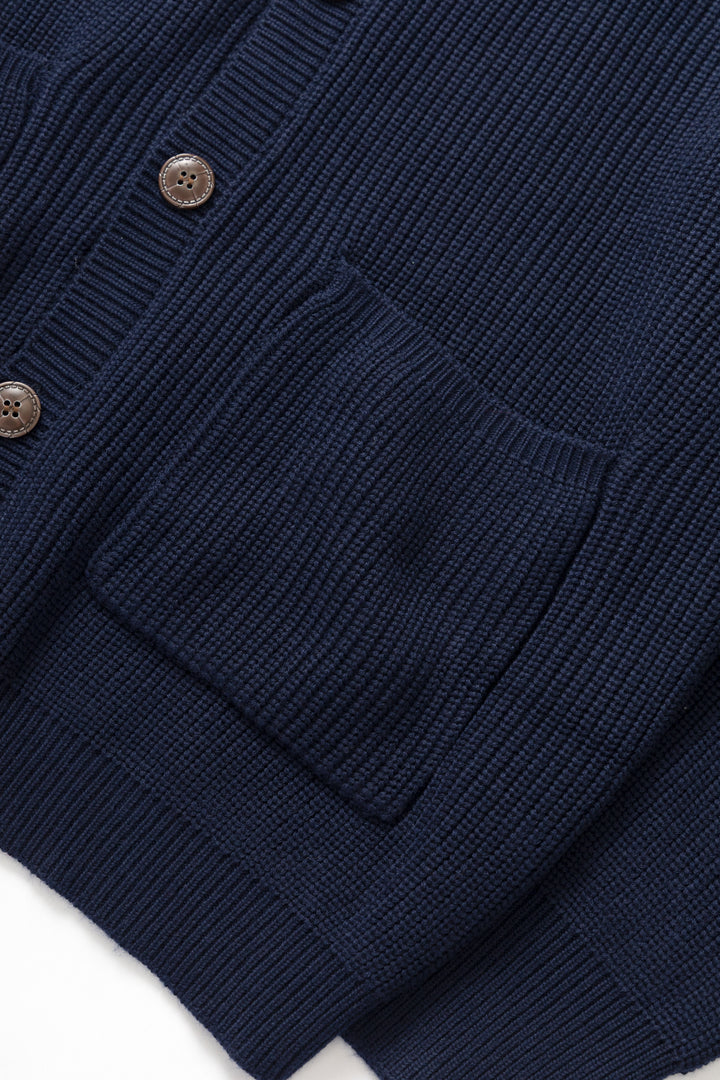 Okonkwo MFG - Knitted Cardigan - Navy