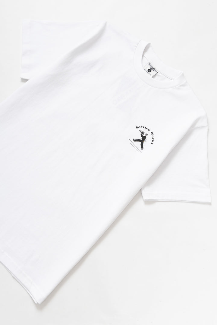 Service Works - Waiter Tee - White