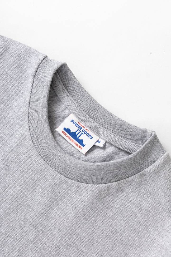 Power Goods - Super Weight T-Shirt - Heather Grey