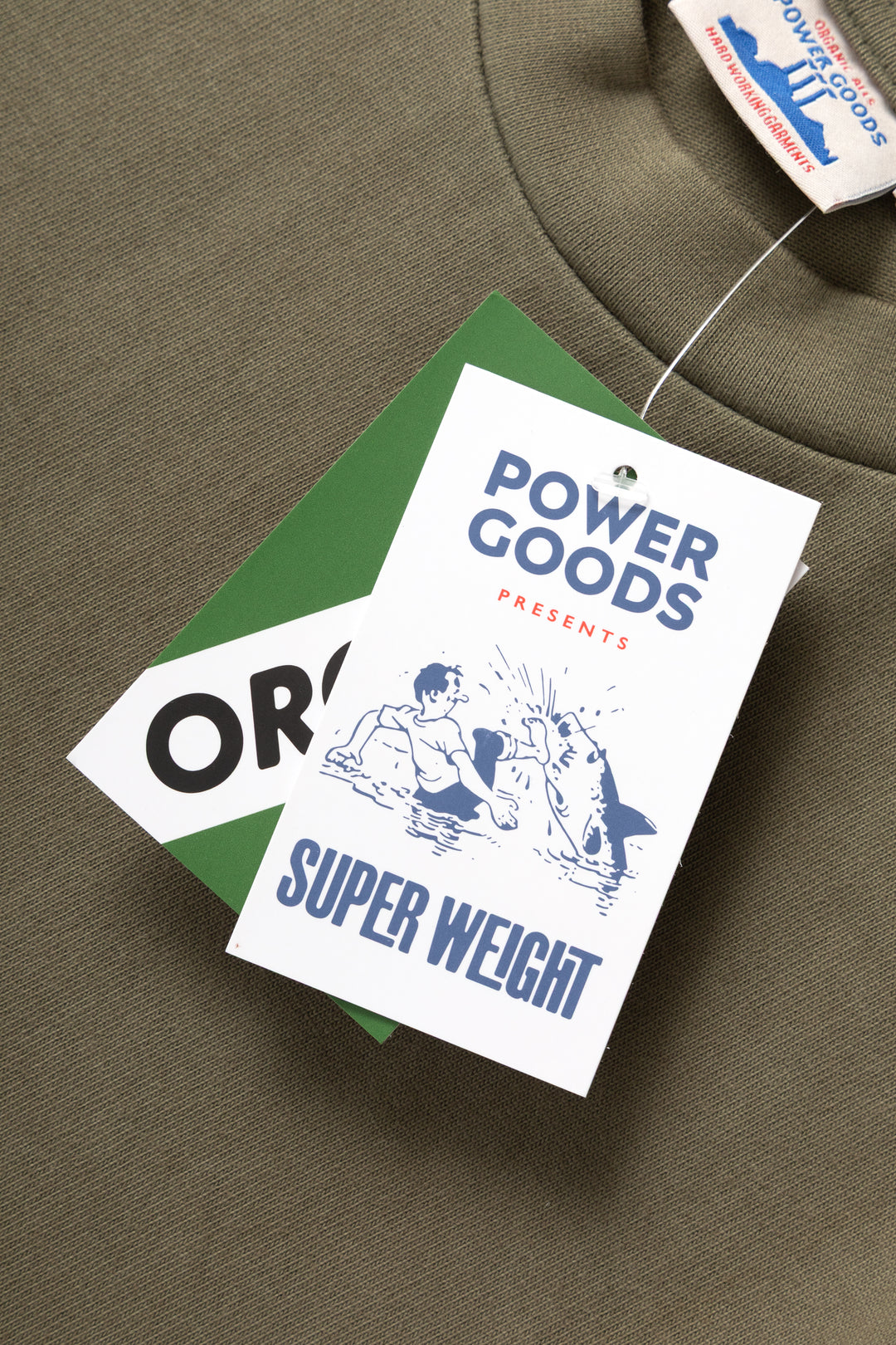 Power Goods - Super Weight T-Shirt - Olive