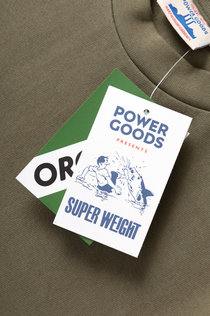 Power Goods - Super Weight T-Shirt - Olive