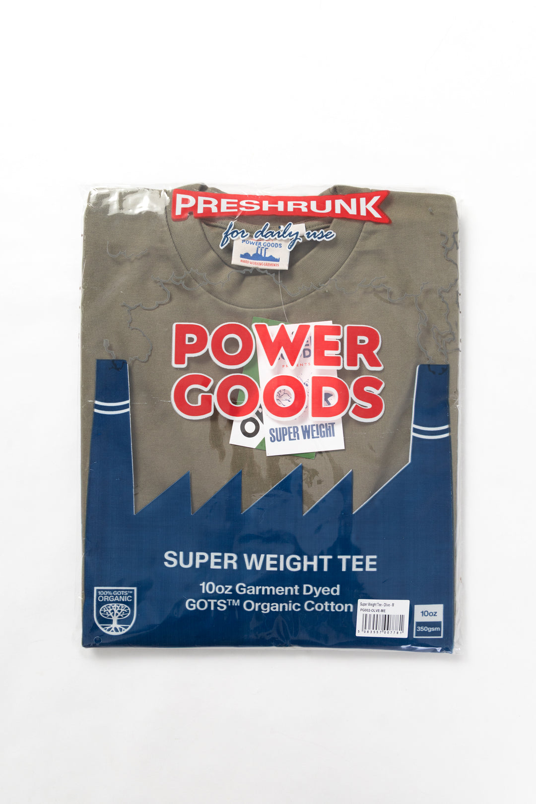 Power Goods - Super Weight T-Shirt - Olive