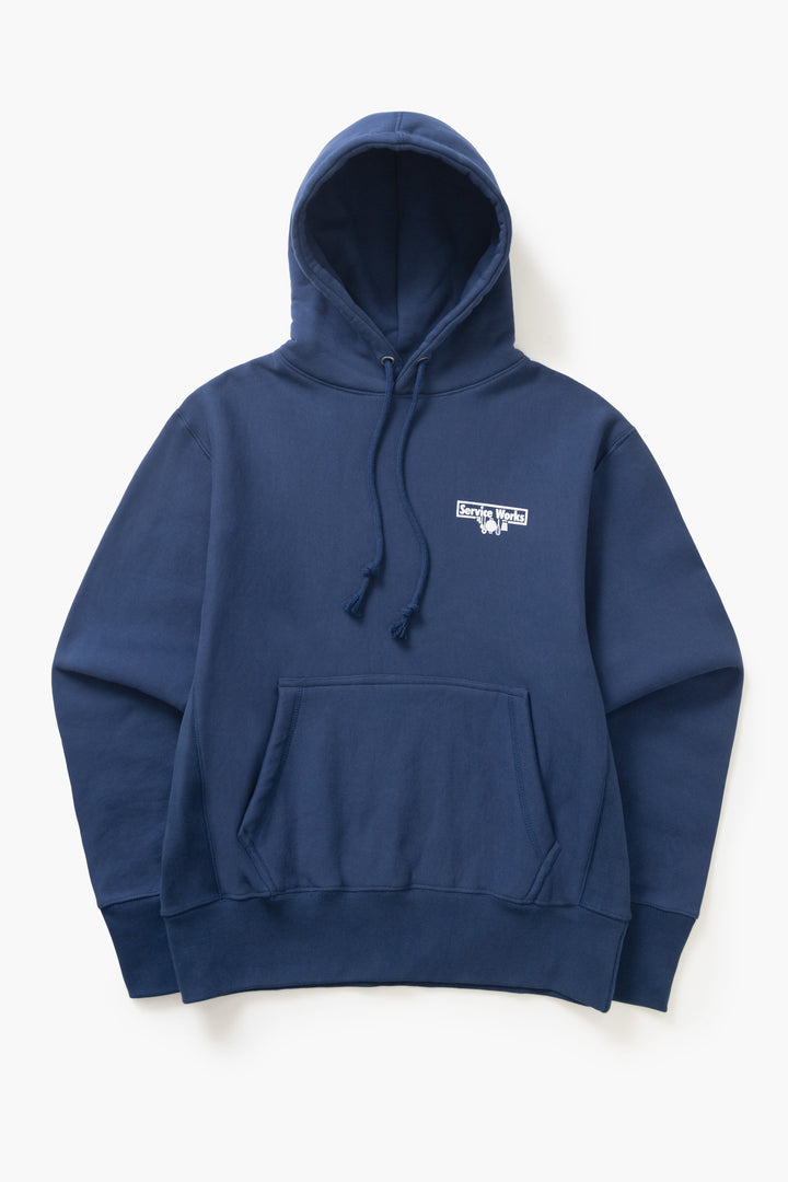 Service Works - Heavyweight Trademark Hoodie - Navy
