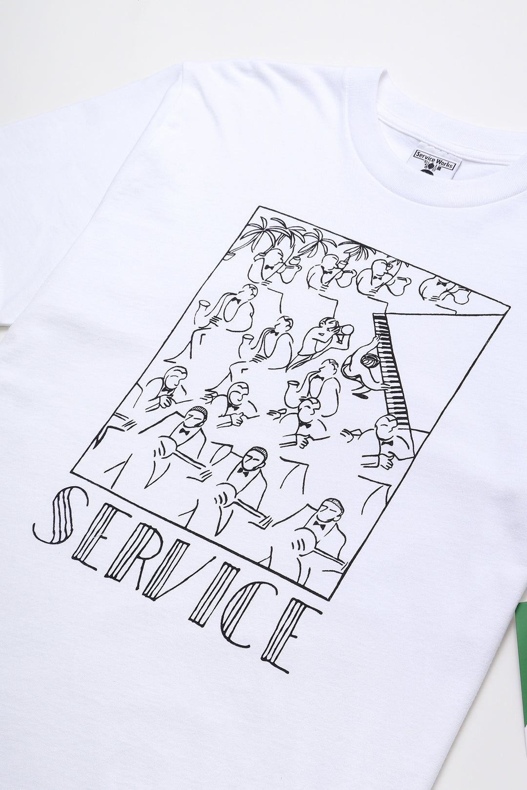 Service Works - Bebop Tee - White