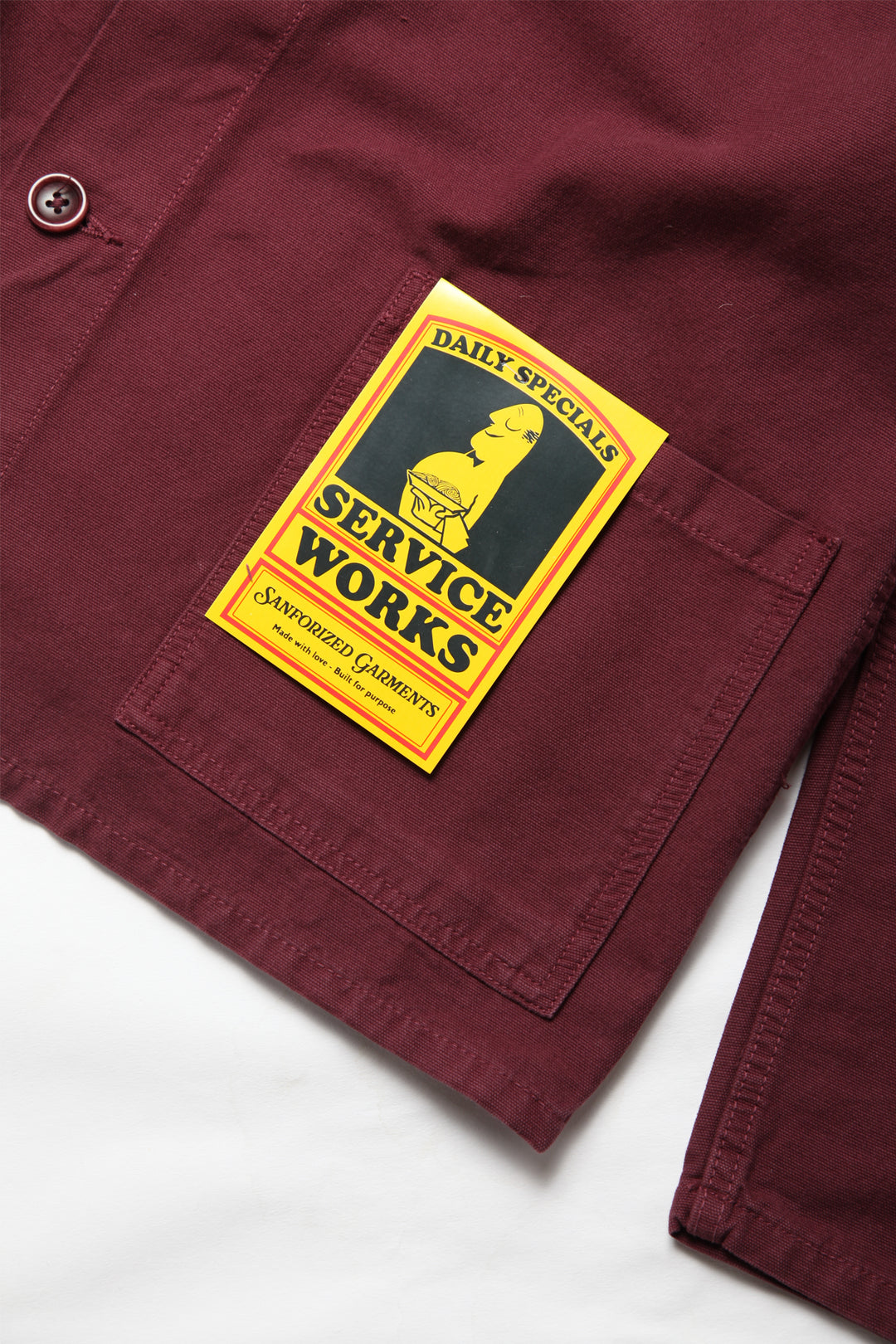 Service Works - Classic Chore Shirt - Burgundy