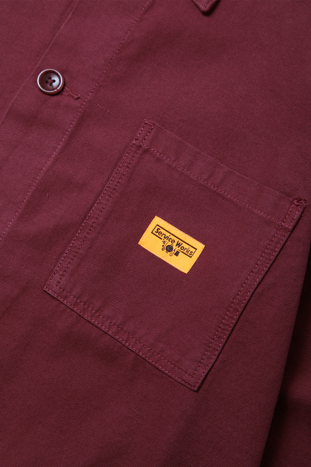 Service Works - Classic Chore Shirt - Burgundy