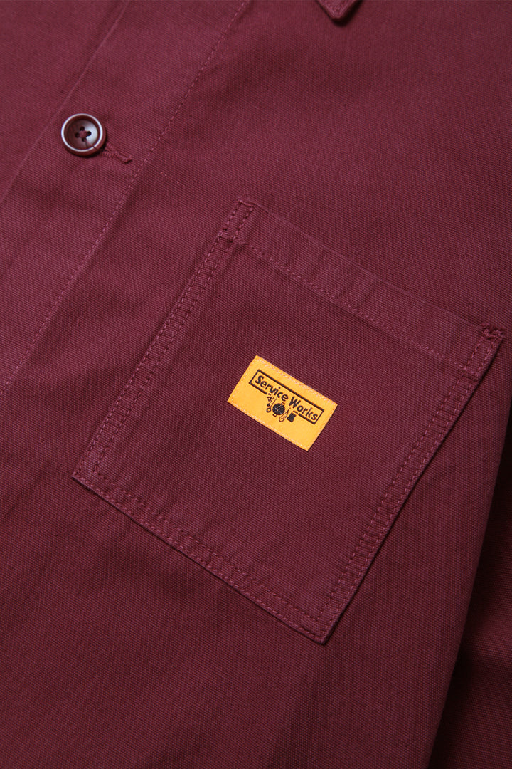 Service Works - Classic Chore Shirt - Burgundy