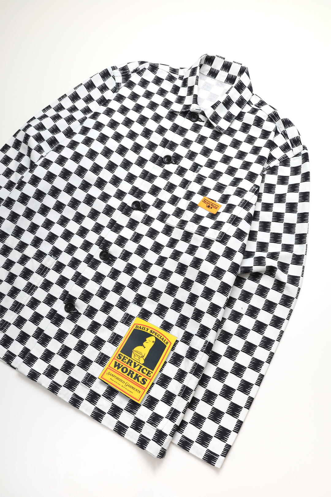 Service Works - Classic Chore Shirt - Mono Checker