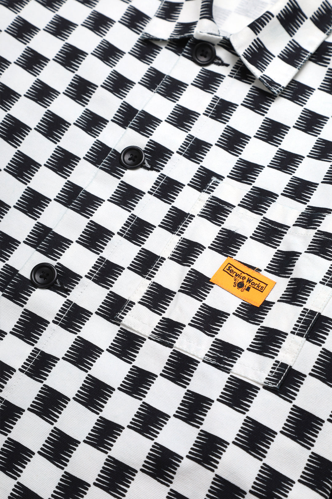 Service Works - Classic Chore Shirt - Mono Checker