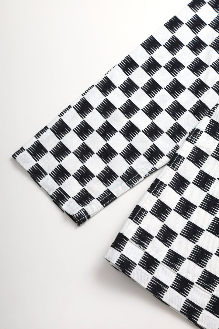 Service Works - Classic Chore Shirt - Mono Checker