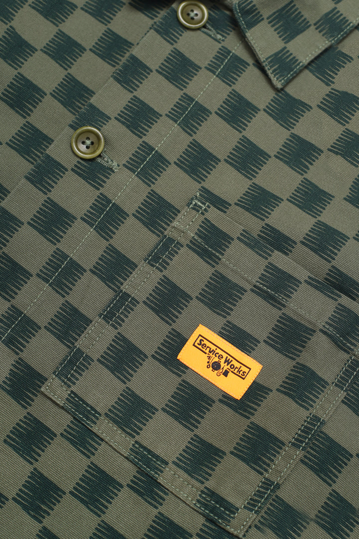 Service Works - Classic Chore Shirt - Green Checker