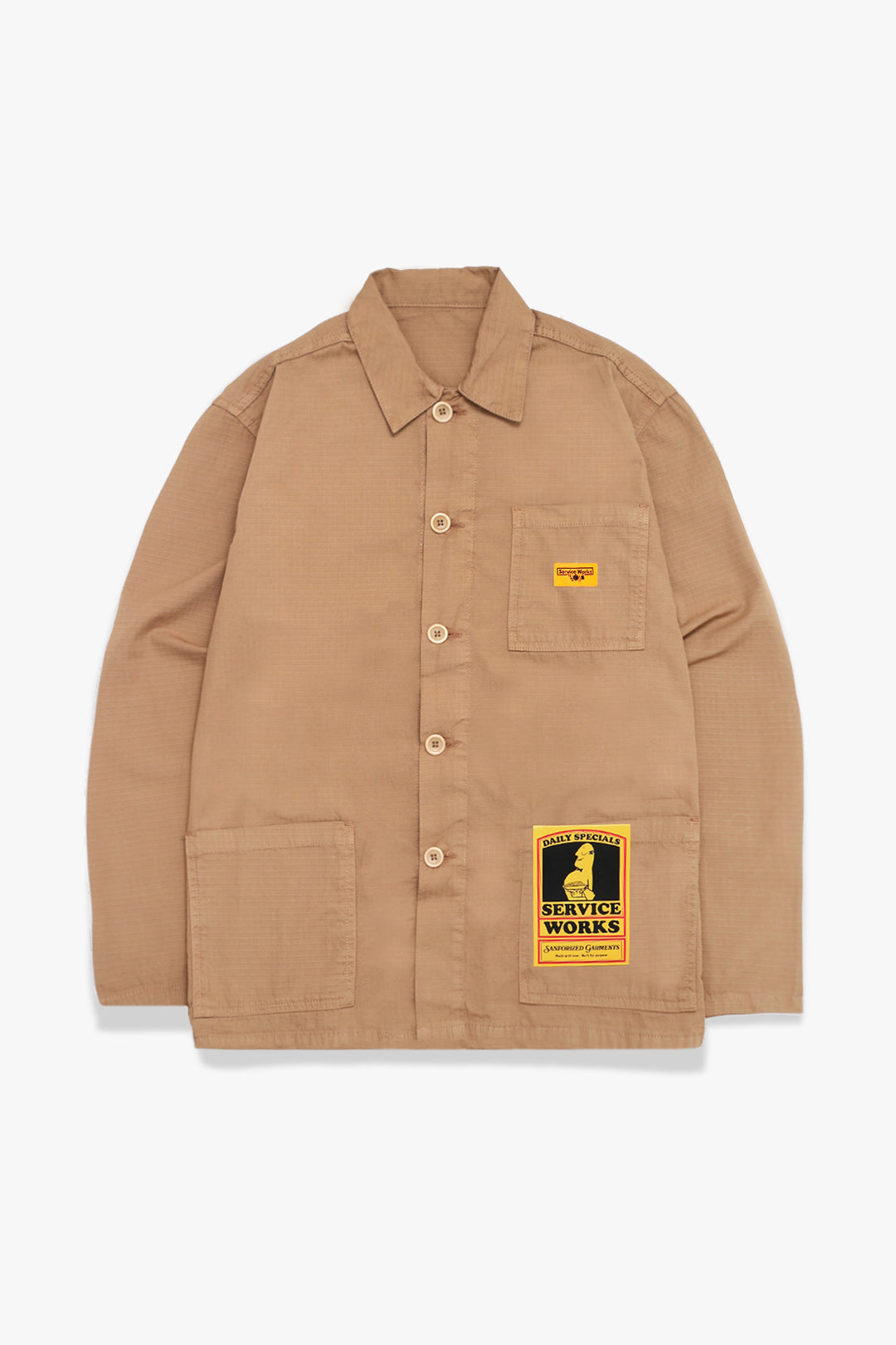Service Works - Ripstop Chore Shirt - Mink