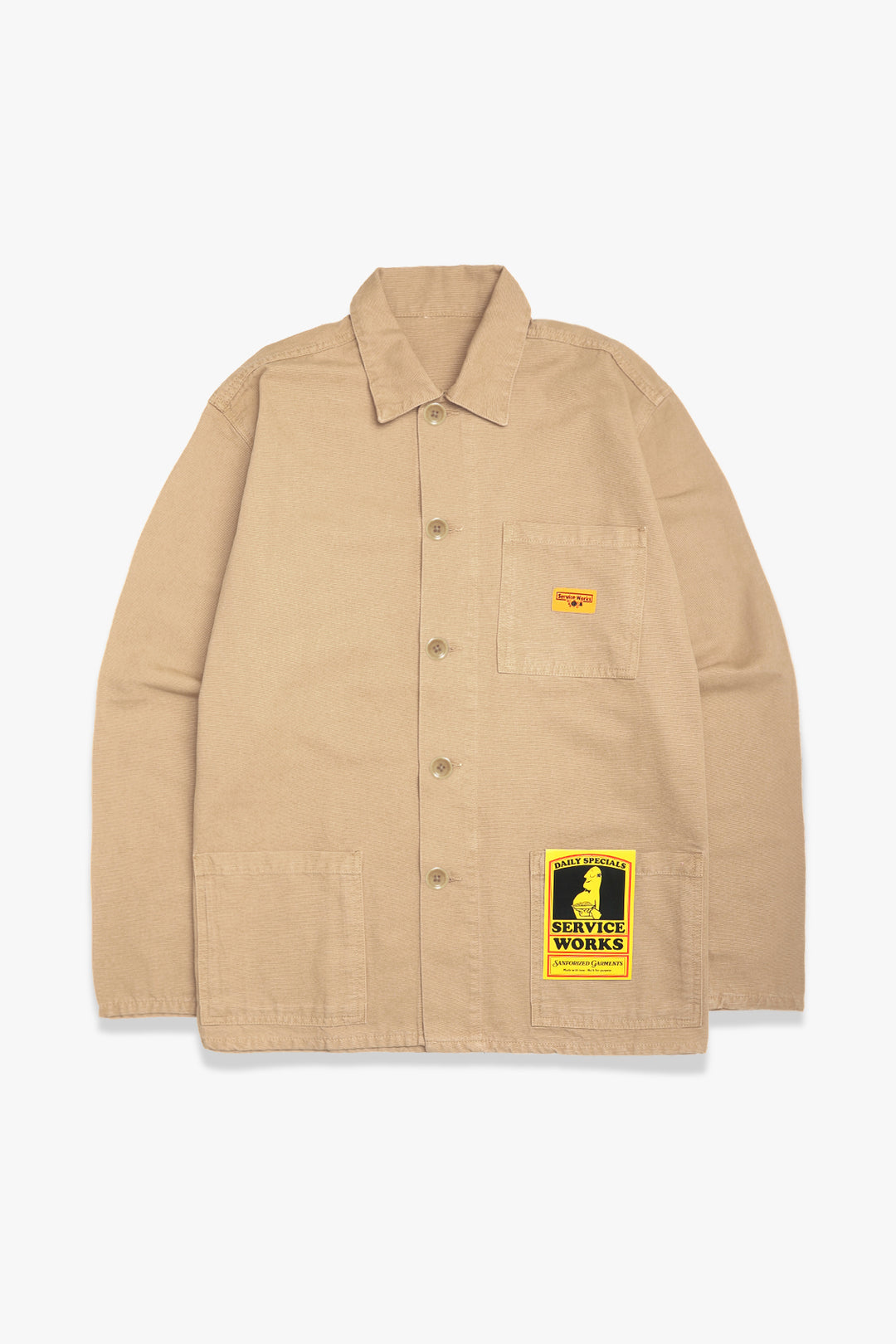 Service Works - Classic Chore Shirt - Khaki