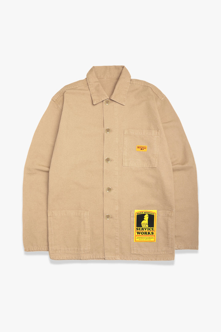 Service Works - Classic Chore Shirt - Khaki