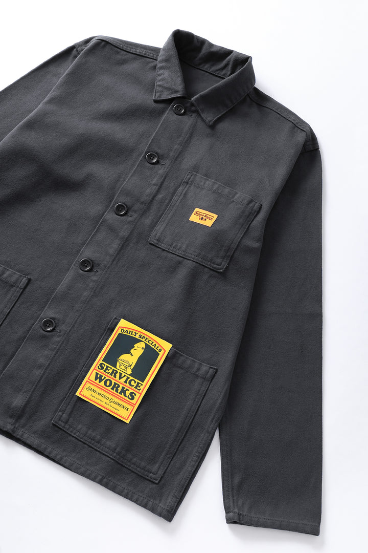 Service Works - Moleskin Chore Shirt - Grey
