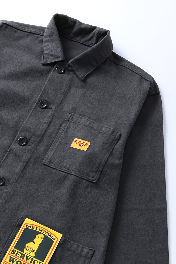 Service Works - Moleskin Chore Shirt - Grey