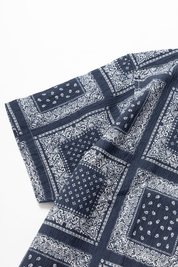 Non Stock MFG - Bandana Shirt - Navy