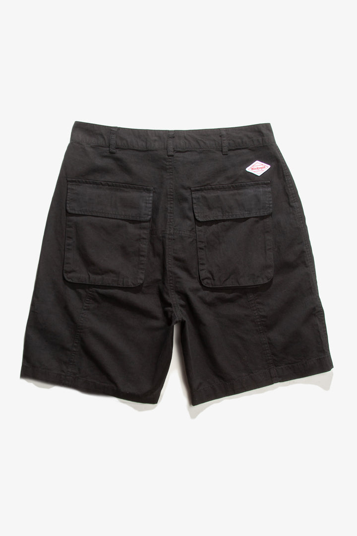 Blacksmith - Sateen Fatigue Shorts - Black