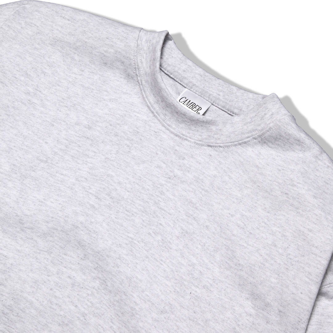 Camber USA - 305 Long Sleeve 8oz Tee - Ash Grey