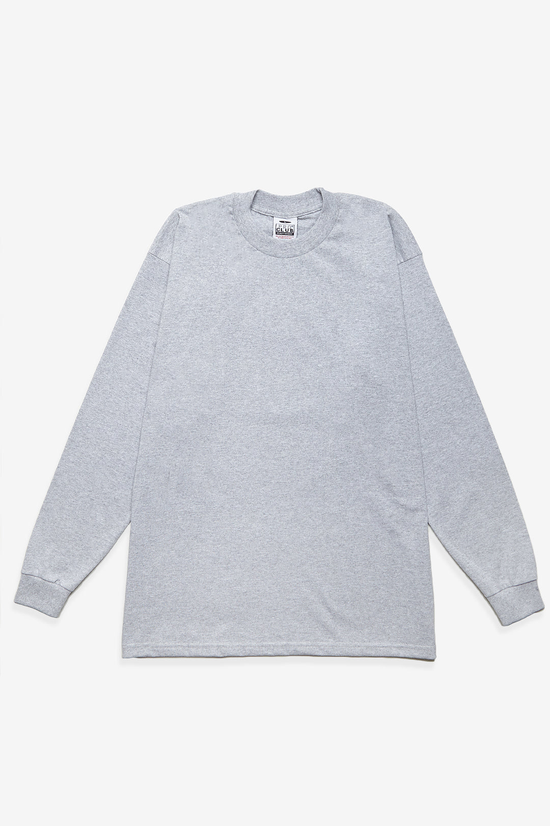 Pro Club - Heavyweight Long Sleeve T-Shirt - Heather Grey