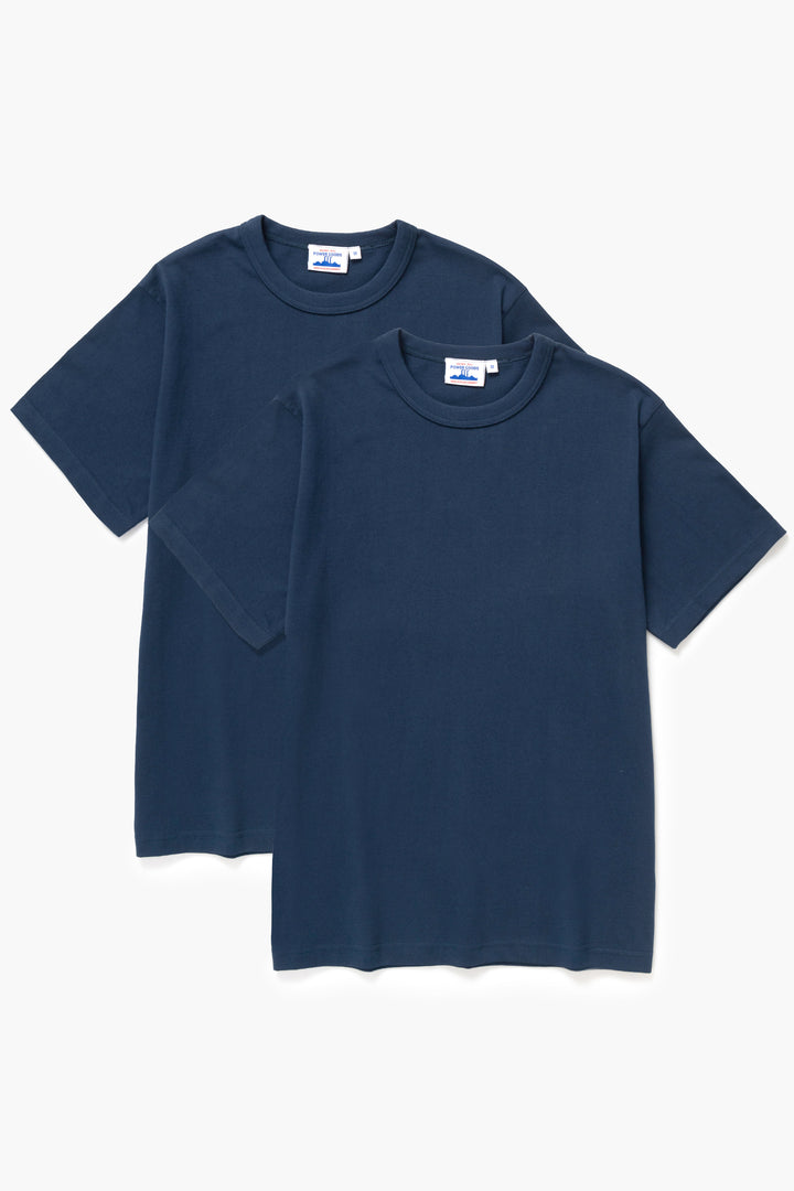 Power Goods - Archive T-Shirt Two Pack - Navy