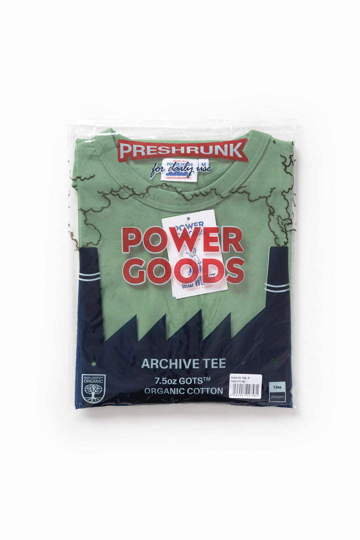Power Goods - Archive T-Shirt - Pine