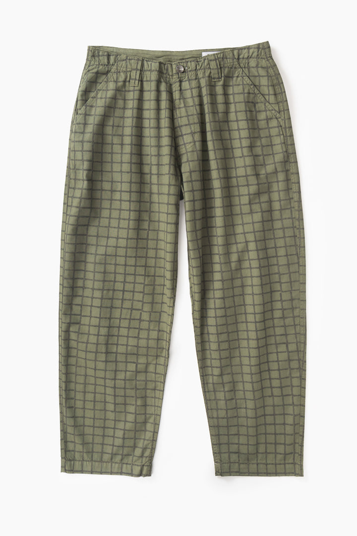Blacksmith - Grid Work Pant - Olive