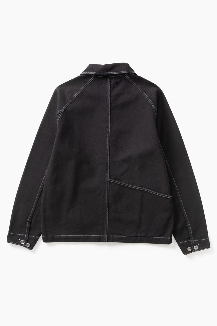 Blacksmith - Denim Coverall Jacket - Black