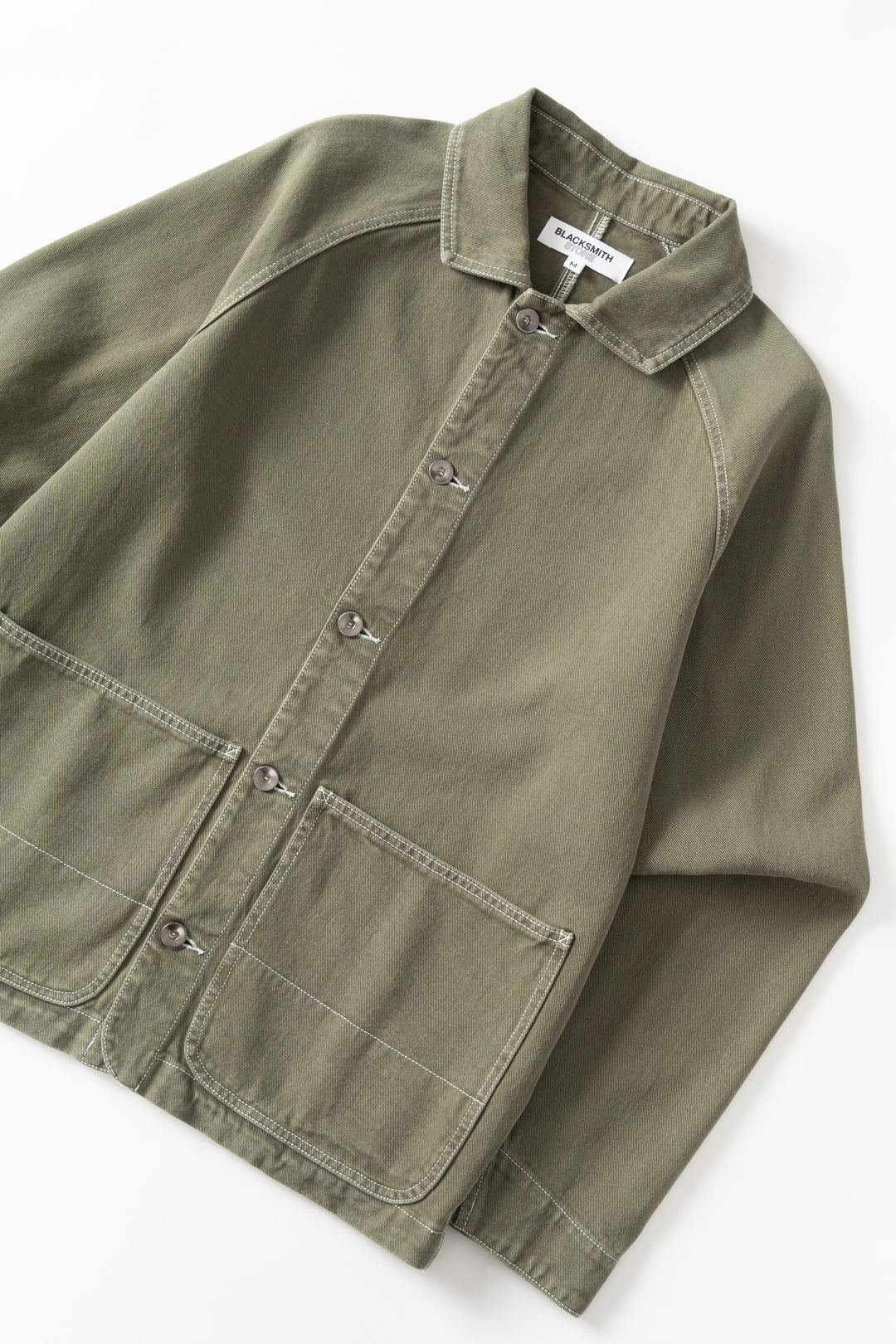 Blacksmith - Denim Coverall Jacket - Olive