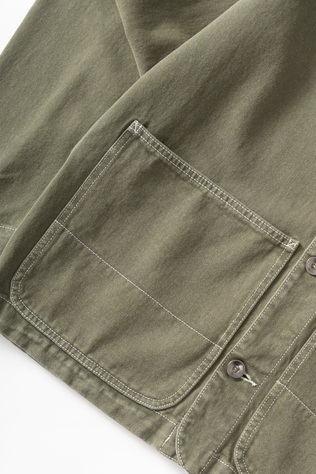 Blacksmith - Denim Coverall Jacket - Olive