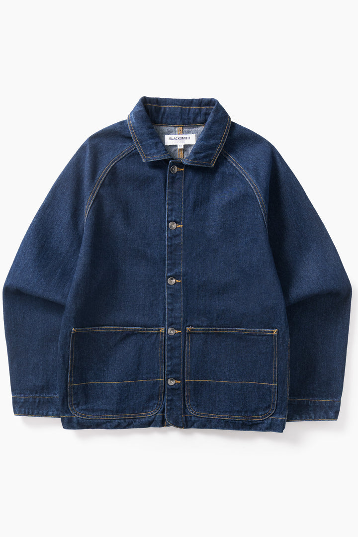 Blacksmith - Denim Coverall Jacket - One Wash