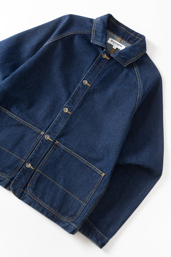Blacksmith - Denim Coverall Jacket - One Wash