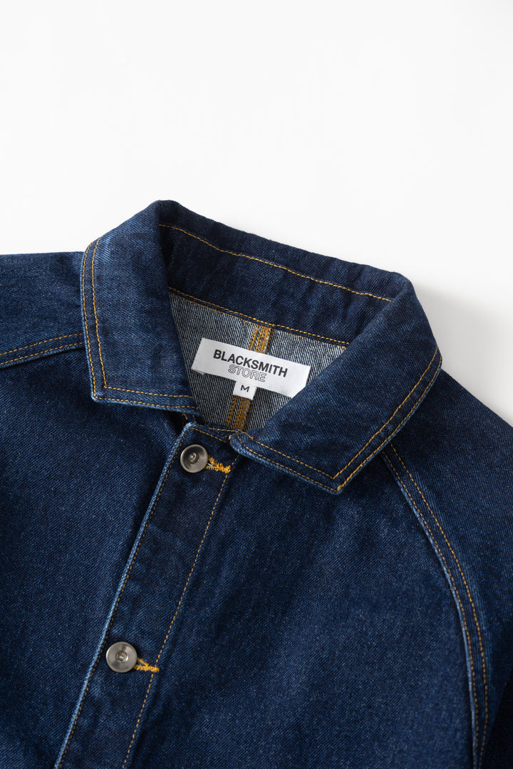 Blacksmith - Denim Coverall Jacket - One Wash