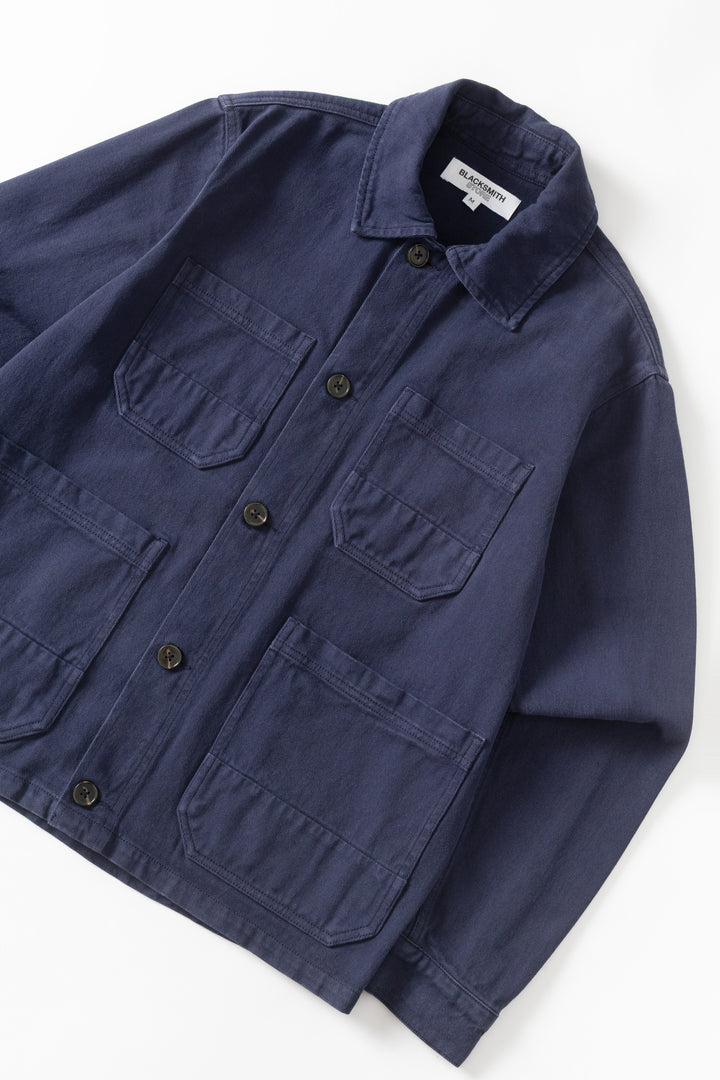 Blacksmith - Four Pocket Work Jacket - Navy
