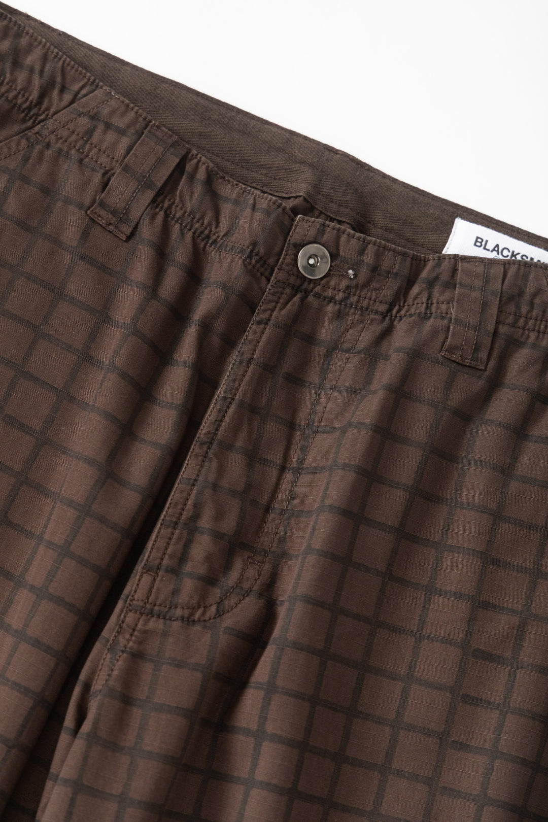 Blacksmith - Grid Work Pant - Brown