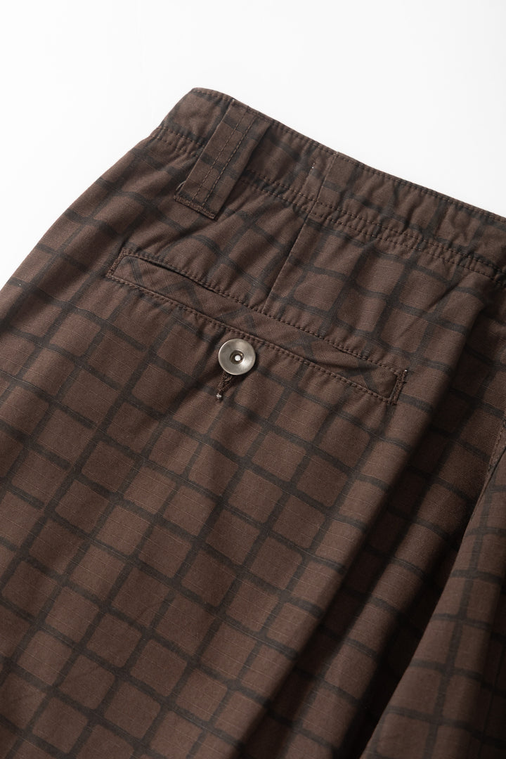 Blacksmith - Grid Work Pant - Brown