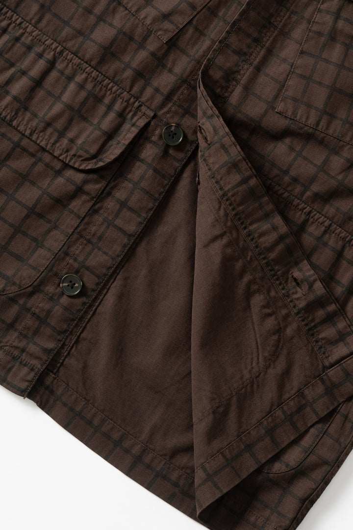 Blacksmith - Grid Jungle Jacket - Brown