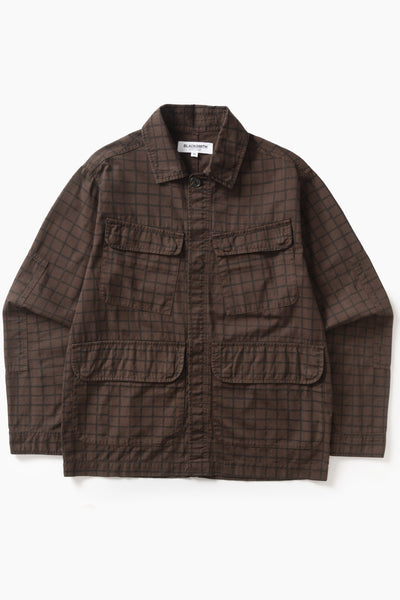 Blacksmith - Grid Jungle Jacket - Brown