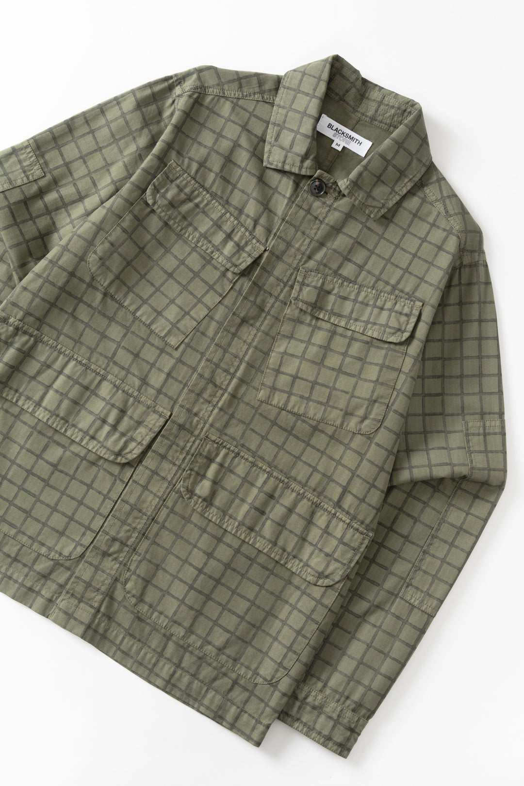 Blacksmith - Grid Jungle Jacket - Olive