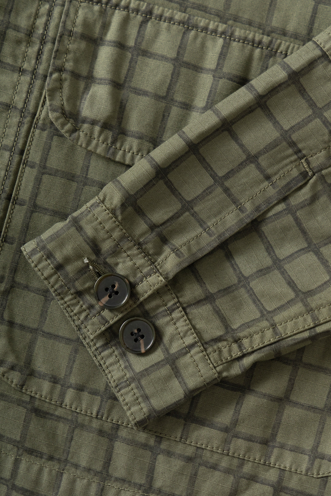 Blacksmith - Grid Jungle Jacket - Olive
