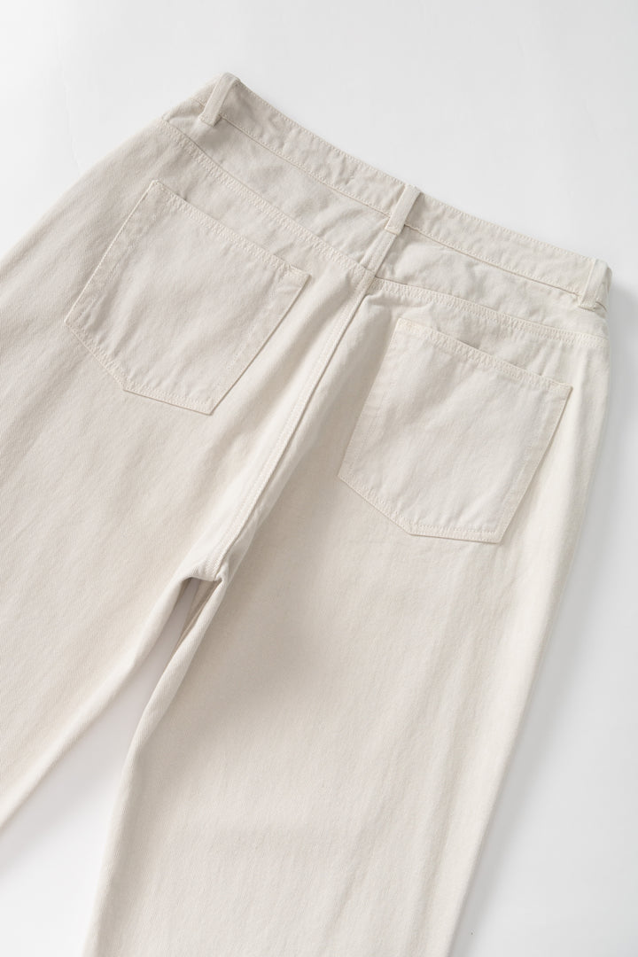 Blacksmith - Denim Five Pocket Jean - Ecru