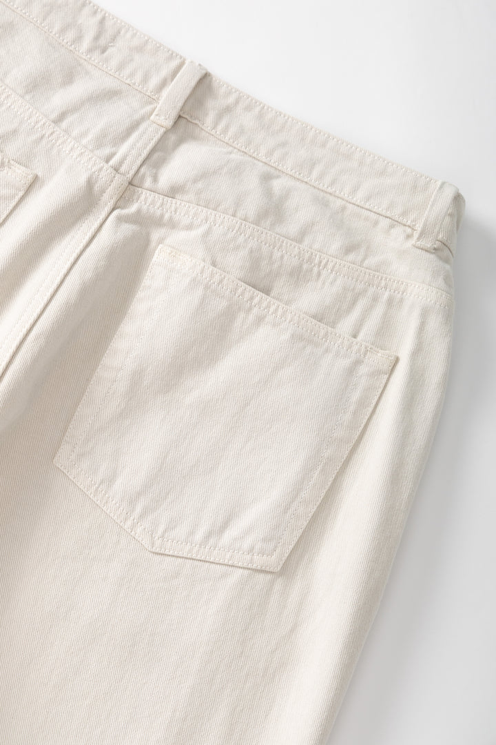 Blacksmith - Denim Five Pocket Jean - Ecru