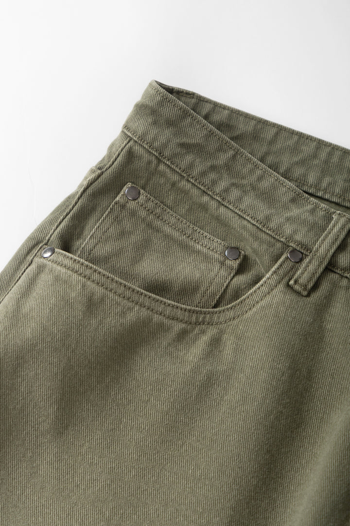 Blacksmith - Denim Five Pocket Jean - Olive