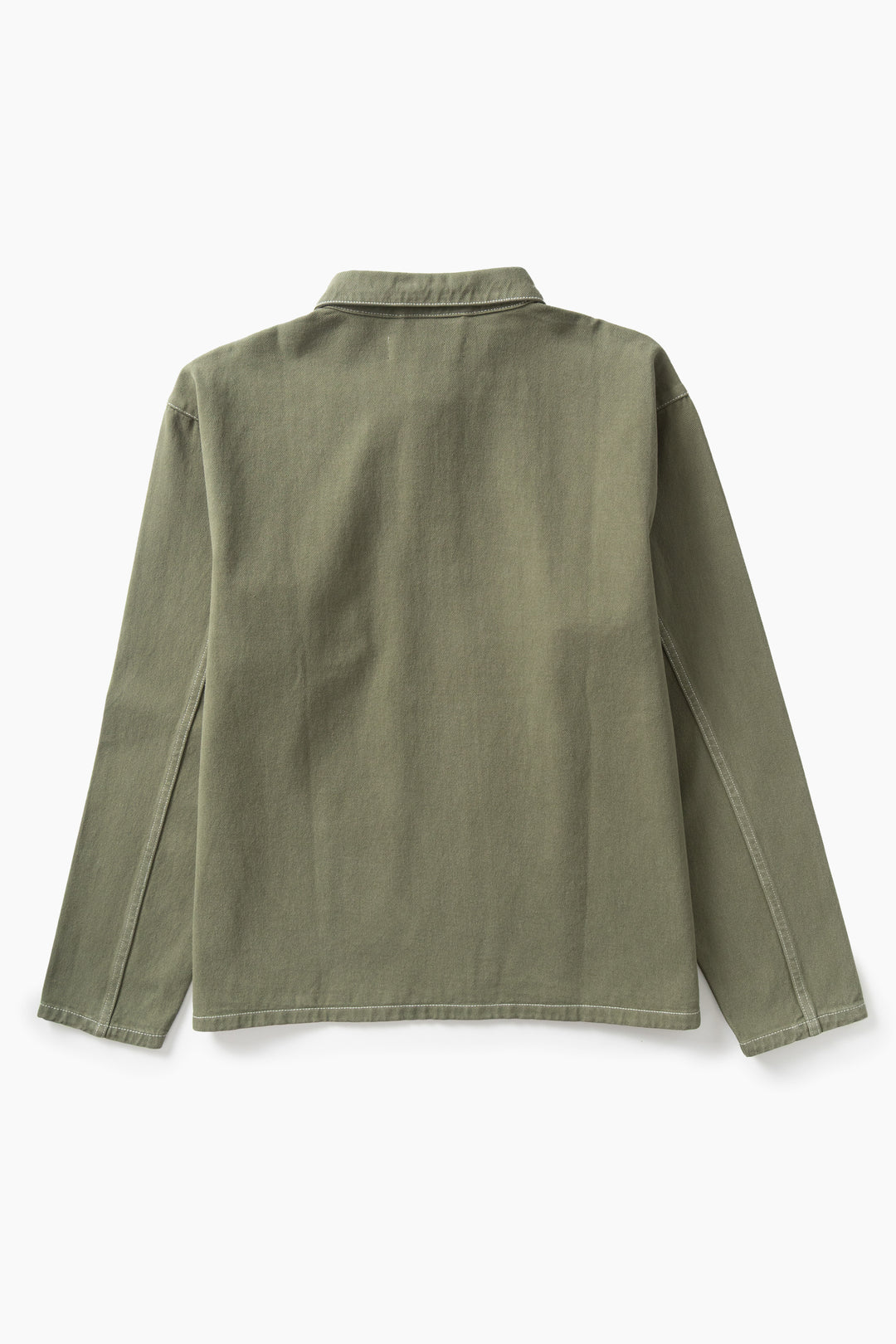 Blacksmith - Twill Two Button Popover - Olive
