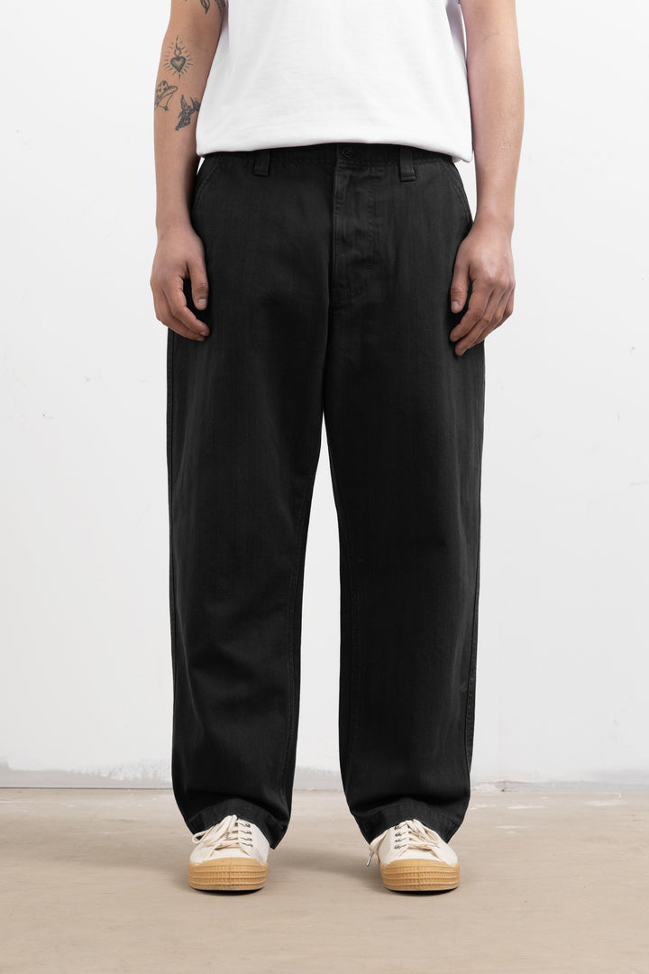 Blacksmith - Herringbone Work Pants - Black