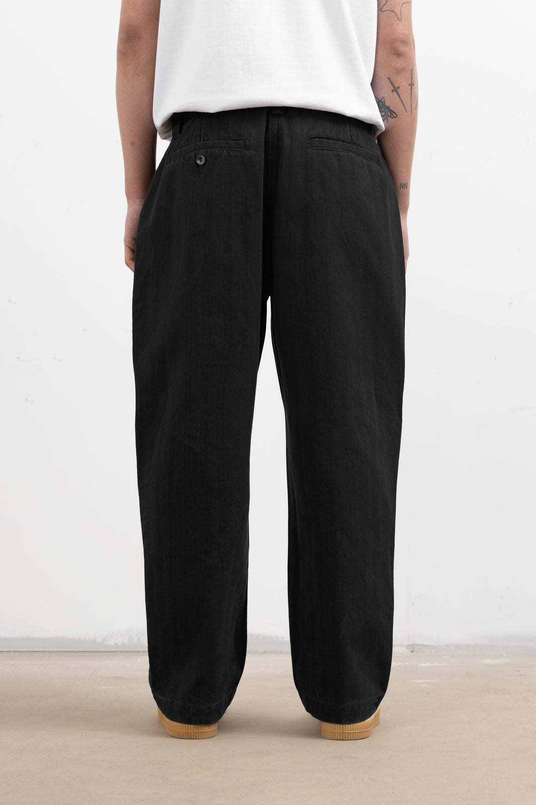 Blacksmith - Herringbone Work Pants - Black