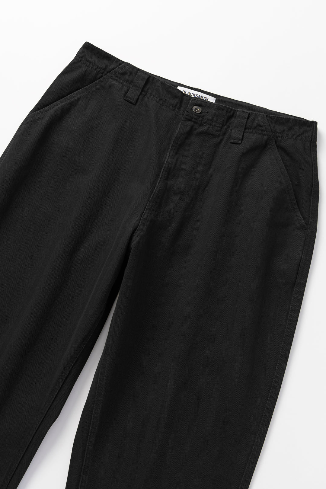 Blacksmith - Herringbone Work Pants - Black