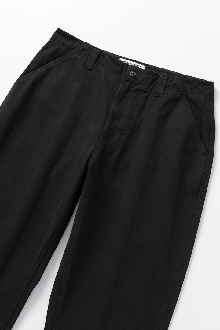 Blacksmith - Herringbone Work Pants - Black