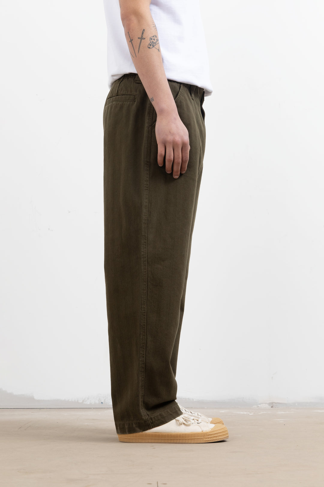 Blacksmith - Herringbone Work Pants - Olive